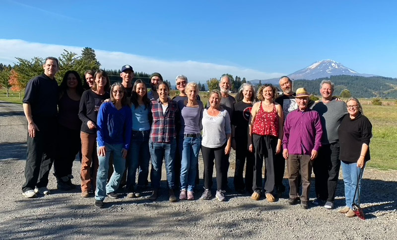 A group at a Clinical Practicum (Trout Lake, Washington)